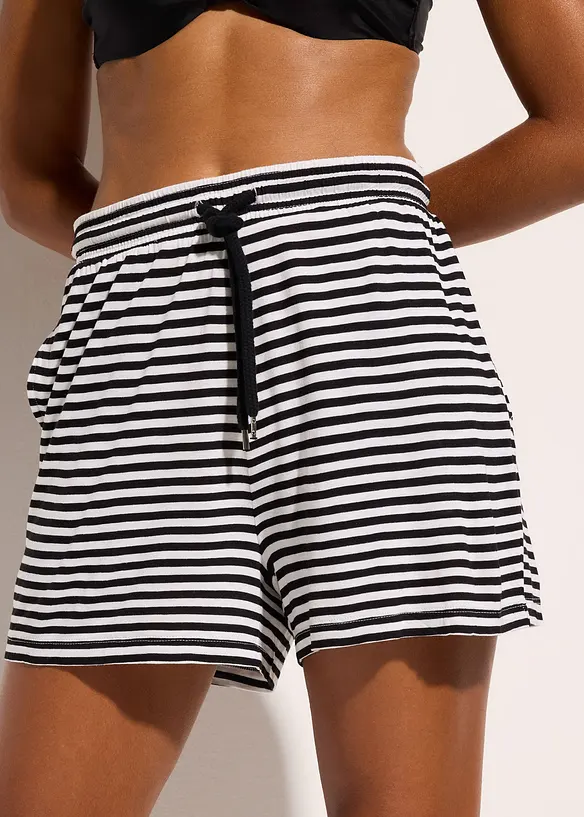 Strandshorts av viskos, bonprix