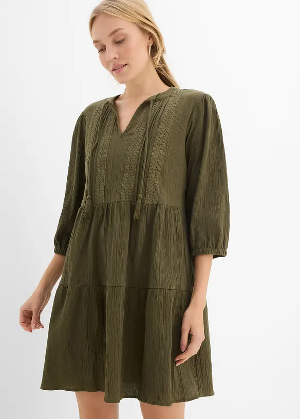 Bluskl&auml;nning i bomull, bonprix