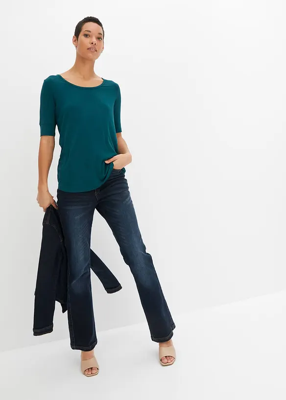 Topp i mjuk viskosmix, bonprix