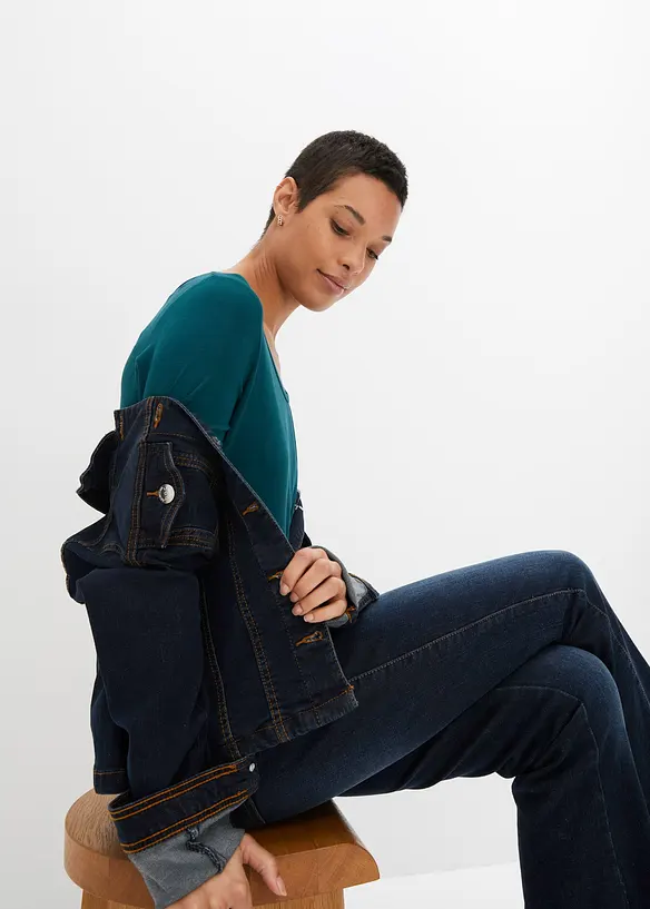 Topp i mjuk viskosmix, bonprix