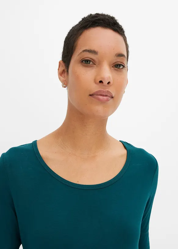 Topp i mjuk viskosmix, bonprix