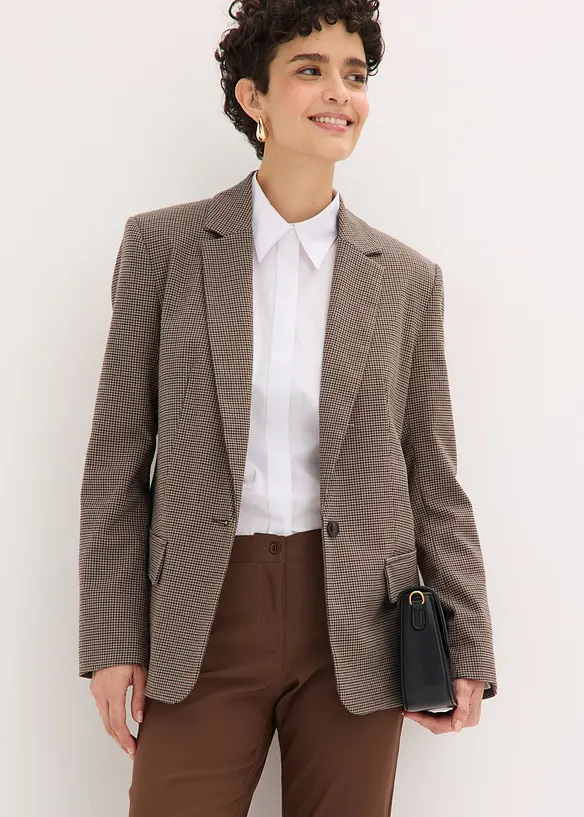 Stretchbyxa i bootcutmodell, bonprix