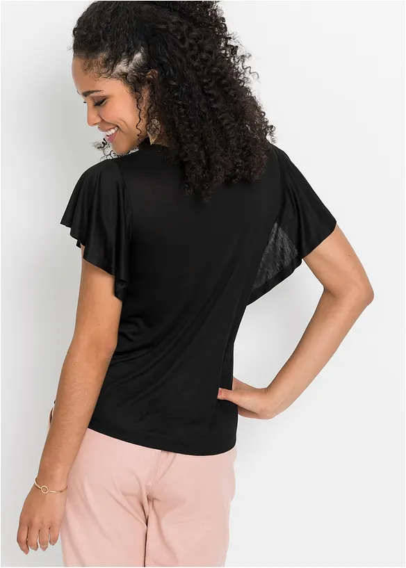 Topp i mjuk viskos, bonprix