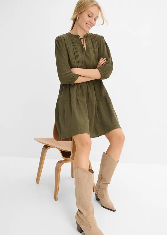 Bluskl&auml;nning i bomull, bonprix