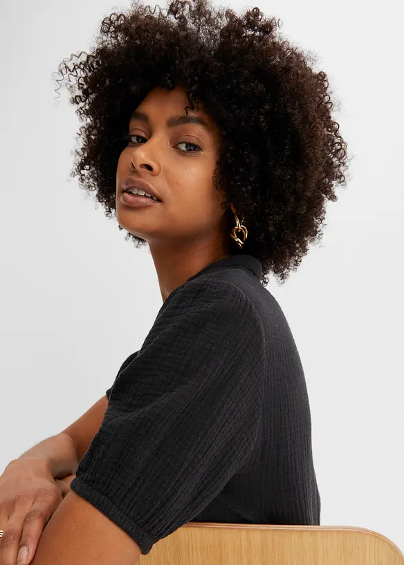 Minikl&auml;nning av muslin, bonprix