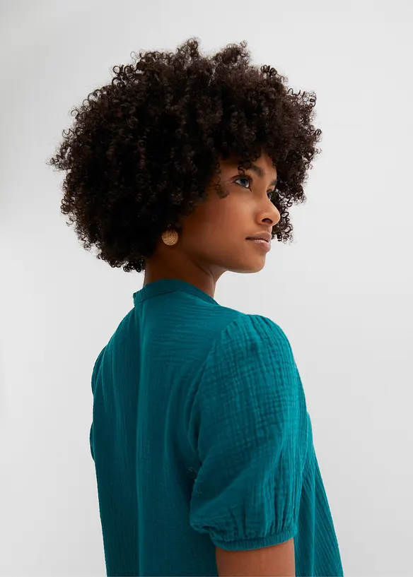 Minikl&auml;nning av muslin, bonprix