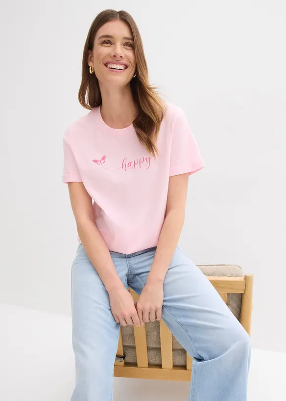 T-shirt i bomull, bonprix