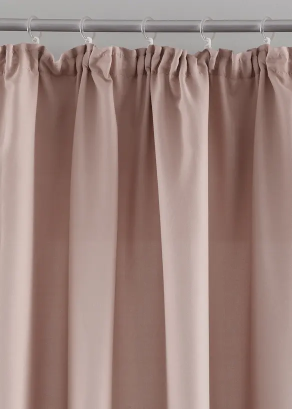 Gardinl&auml;ngd av mikrofibermaterial  (2-pack), bonprix