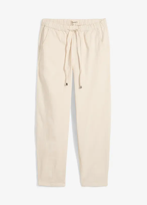 Barrel Jeans Mid Waist, med bekv&auml;m midja, bonprix