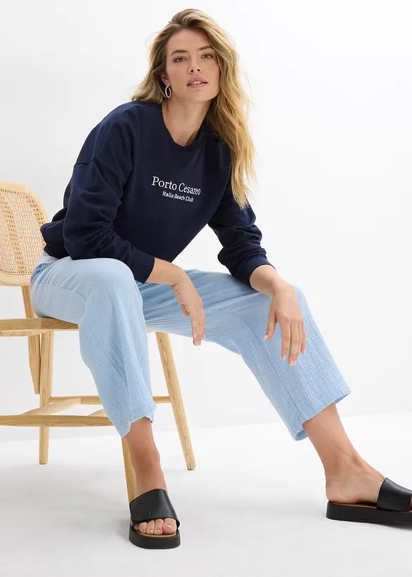 Muslinculotter av bomull, bonprix