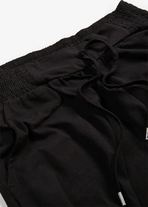 Jerseybyxa i bomullsmix, bonprix