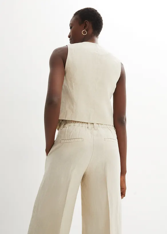 V&auml;st i rent linne, bonprix