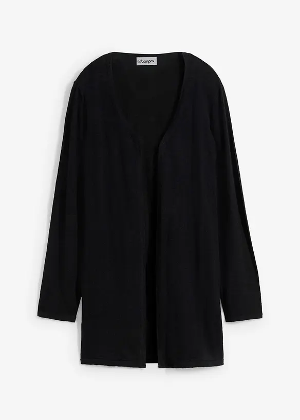 Cardigan i slubgarn av bomull, bonprix