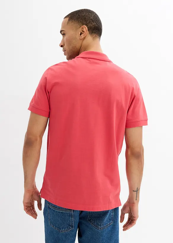 Kort&auml;rmad pik&eacute;tr&ouml;ja i bomull, bonprix