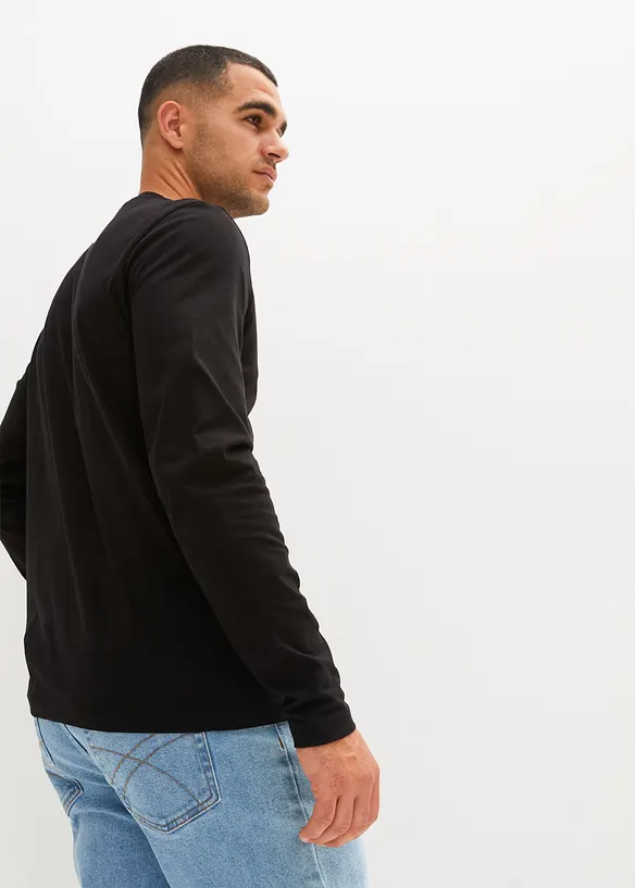 L&aring;ng&auml;rmad T-shirt (2-pack), bonprix