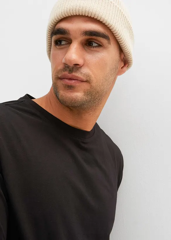 L&aring;ng&auml;rmad T-shirt (2-pack), bonprix