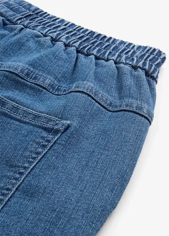 Mom Jeans High Waist, med bekv&auml;m midja, bonprix