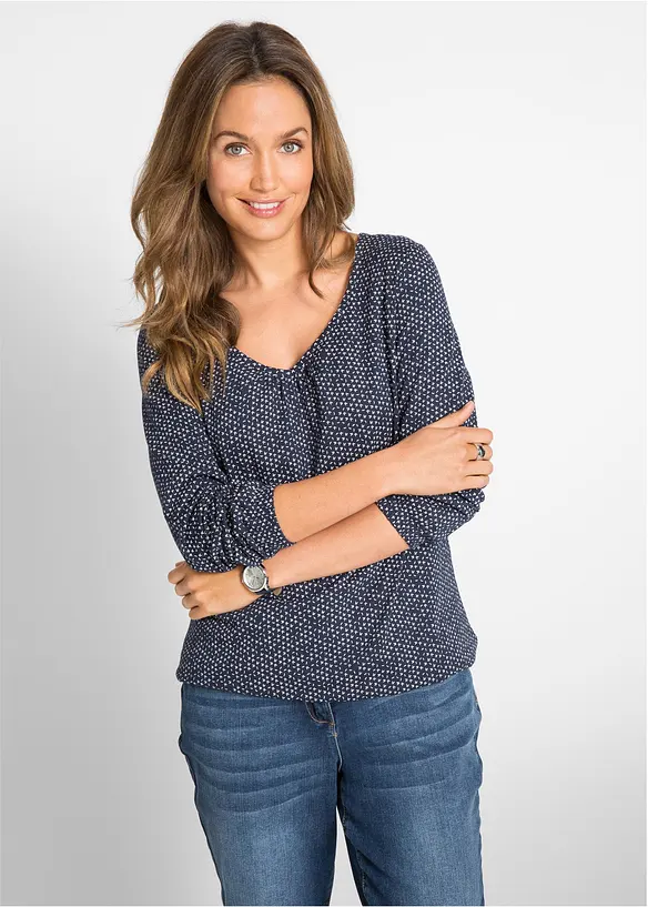 Topp i ren ekologisk bomull, bonprix