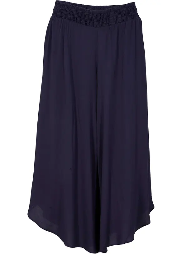 Vadl&aring;ng culottebyxa av h&aring;llbar viskos, bonprix