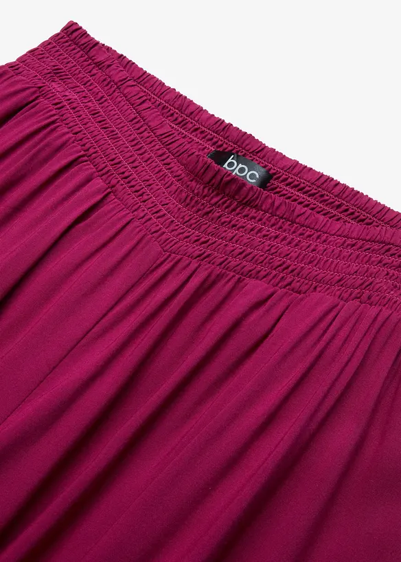 Vadl&aring;ng culottebyxa av h&aring;llbar viskos, bonprix