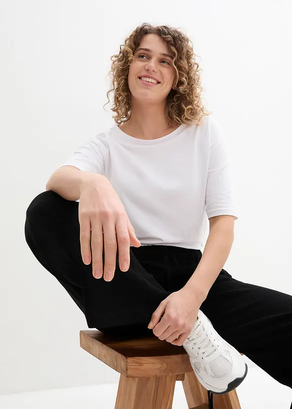 Palazzobyxa i viskos, bonprix