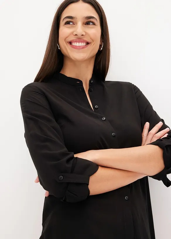 L&aring;ng viskosblus, bonprix