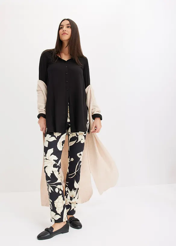 L&aring;ng viskosblus, bonprix