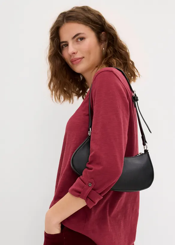 L&aring;ng&auml;rmad bomullstopp med knappsl&aring;, bonprix