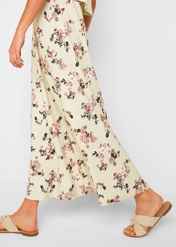 Maxikl&auml;nning i viskostrik&aring;, bonprix