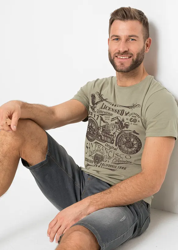 T-shirt i bomull, bonprix