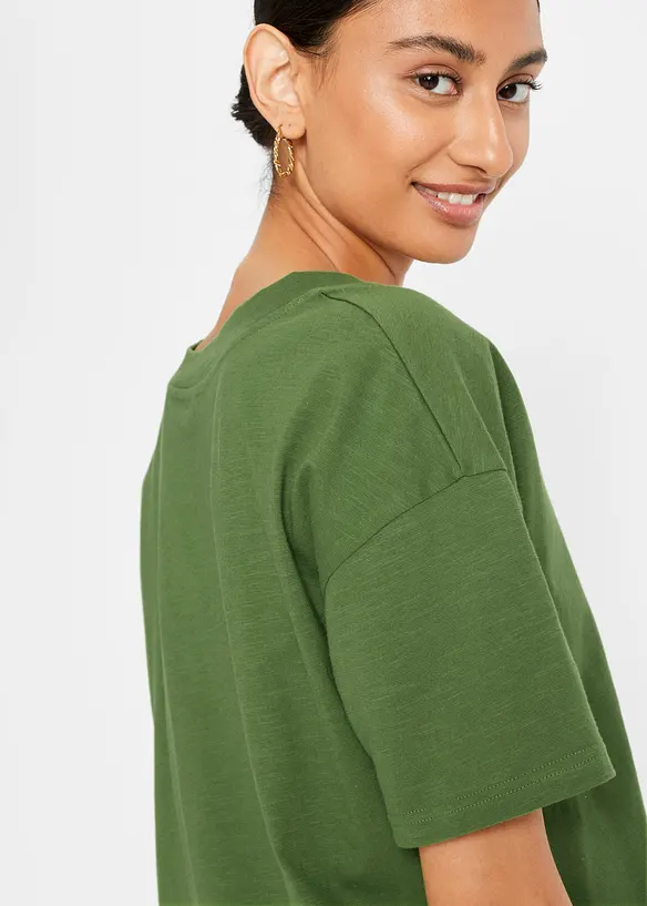 Oversizetopp av ren ekologisk bomull, bonprix