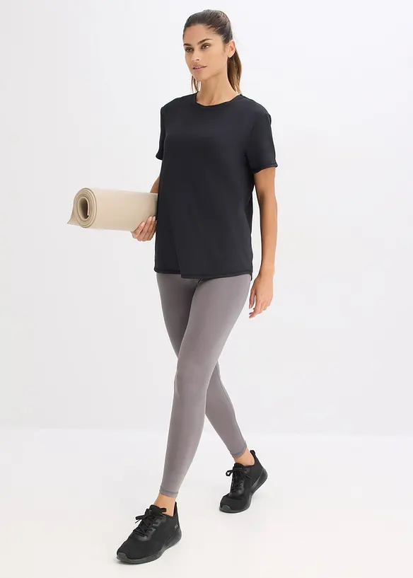 Sporttopp i oversizemodell med strukturlook, bonprix