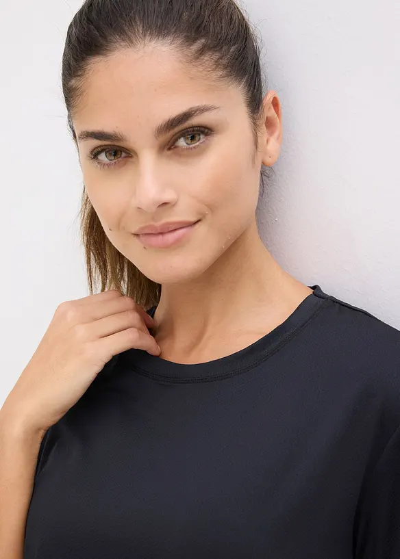 Sporttopp i oversizemodell med strukturlook, bonprix