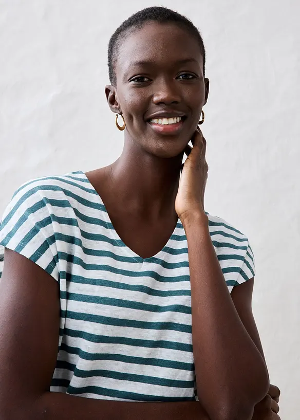 Linnetopp med fladdermus&auml;rmar, bonprix