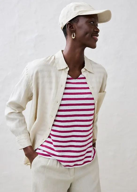 Linnetopp med fladdermus&auml;rmar, bonprix