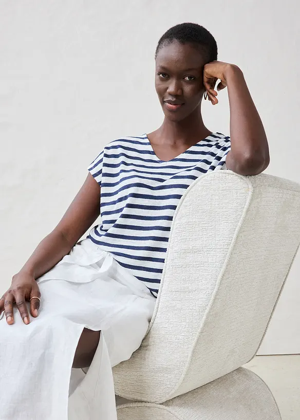 Linnetopp med fladdermus&auml;rmar, bonprix