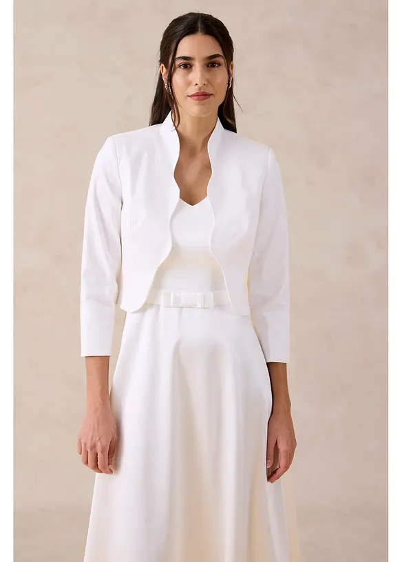 Bolero i fintr&aring;dig bomull, bonprix