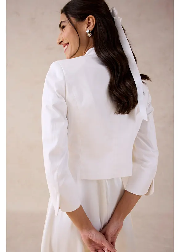 Bolero i fintr&aring;dig bomull, bonprix