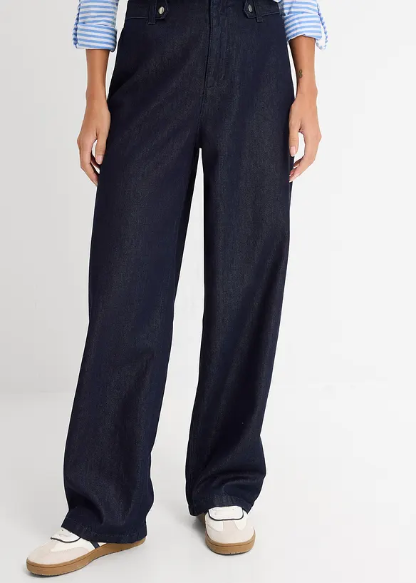 Loose Straight Jeans High Waist, bonprix