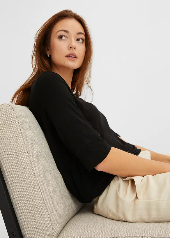 Topp i mjuk viskosmix, bonprix