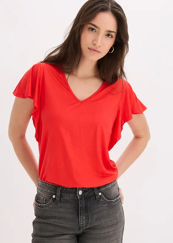 Topp i mjuk viskos, bonprix