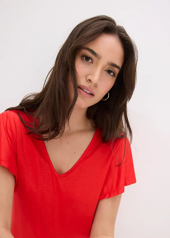 Topp i mjuk viskos, bonprix