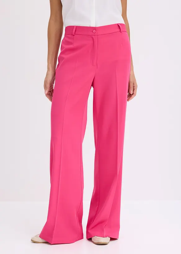 Vid byxa med bekv&auml;m midja, bonprix