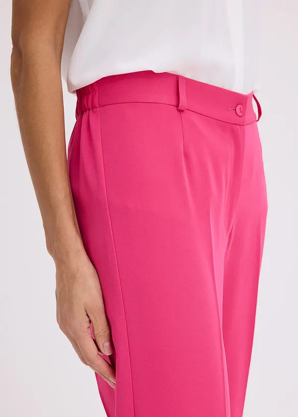 Vid byxa med bekv&auml;m midja, bonprix