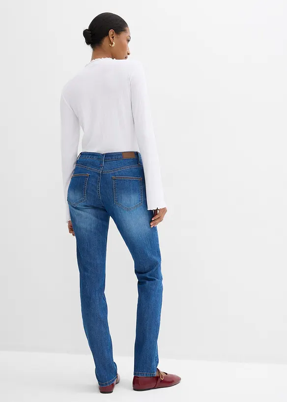 Skinny Jeans Mid Waist, Stretch, bonprix
