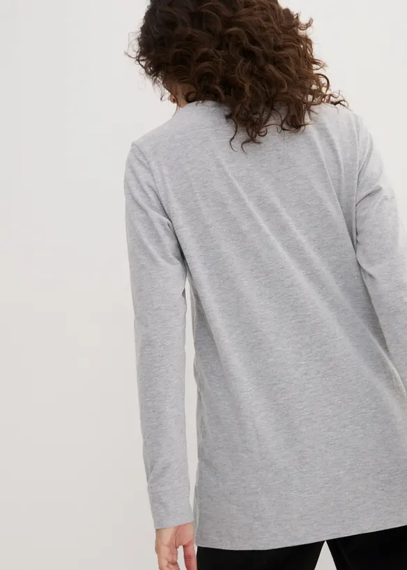 L&aring;ng topp med rund halsringning (5-pack), bonprix