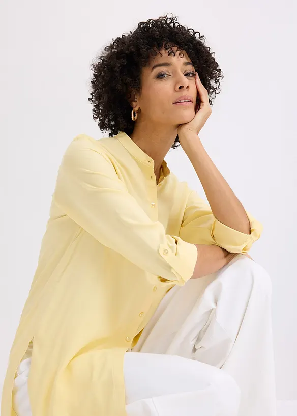 L&aring;ng viskosblus, bonprix