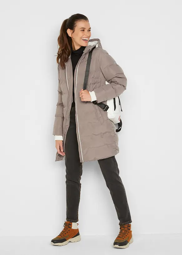 Mom Jeans Mid Waist, l&aring;nga ben, bonprix