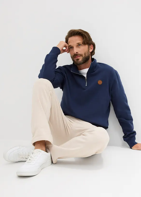 Joggingbyxa med mjukt ruggad insida, bonprix