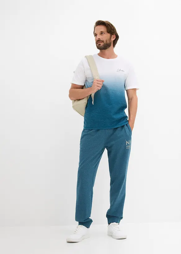 T-shirt i bomull, smal passform, bonprix